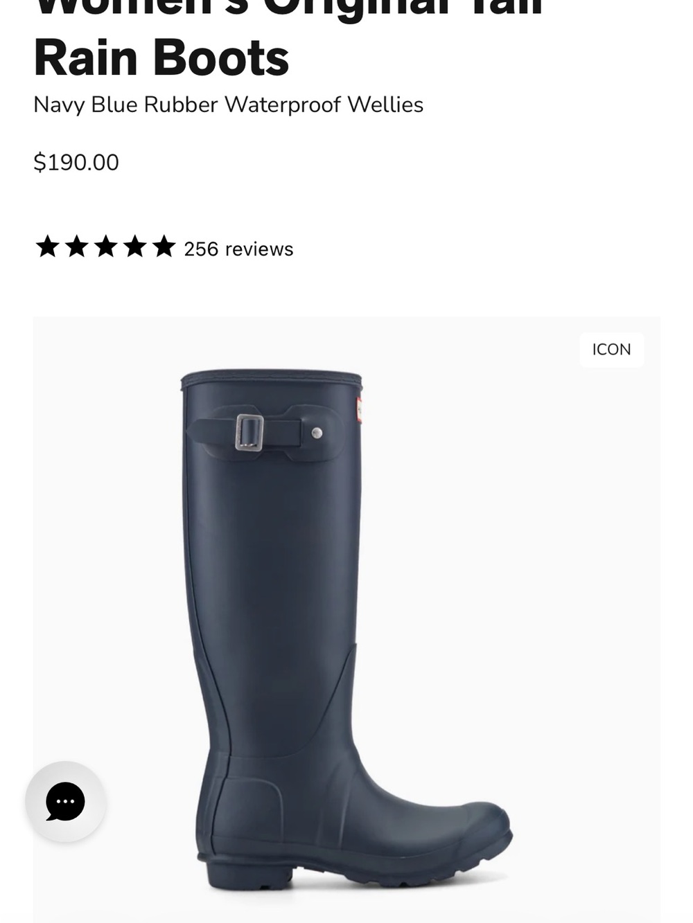 Hunter boots - Picture 3 of 5